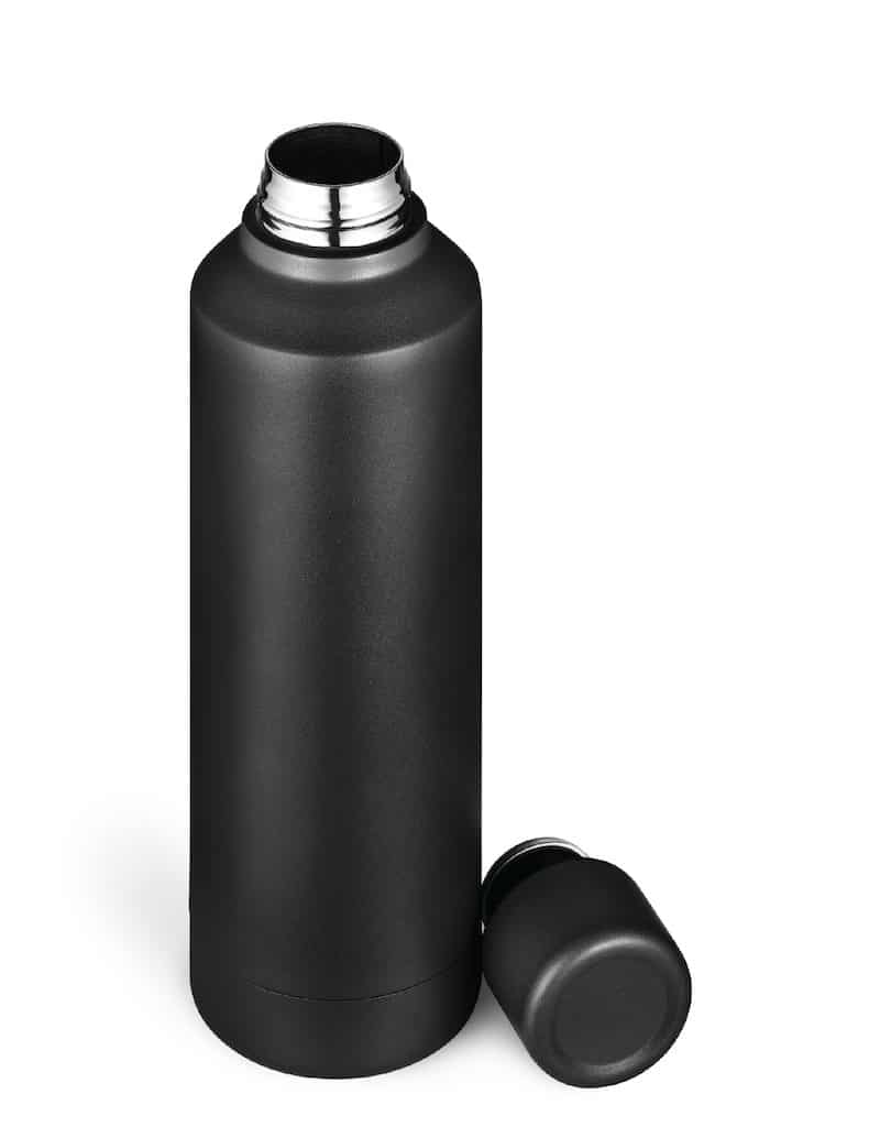 Black Reusable water bottle