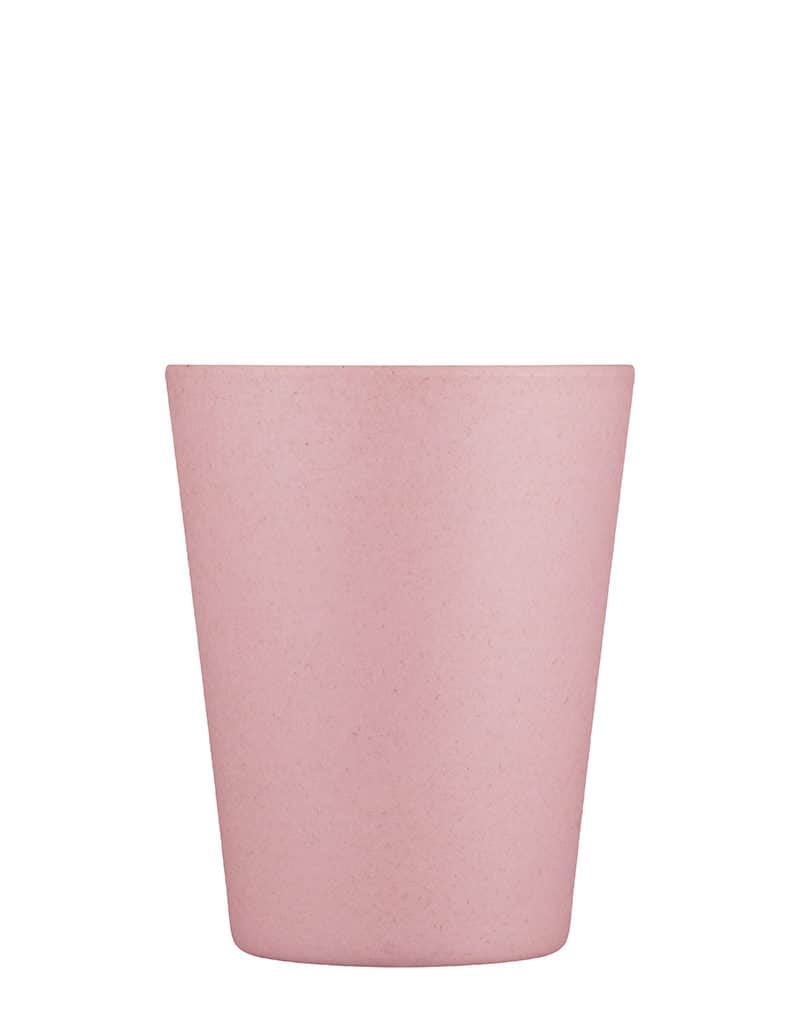 pink reusable coffee cup