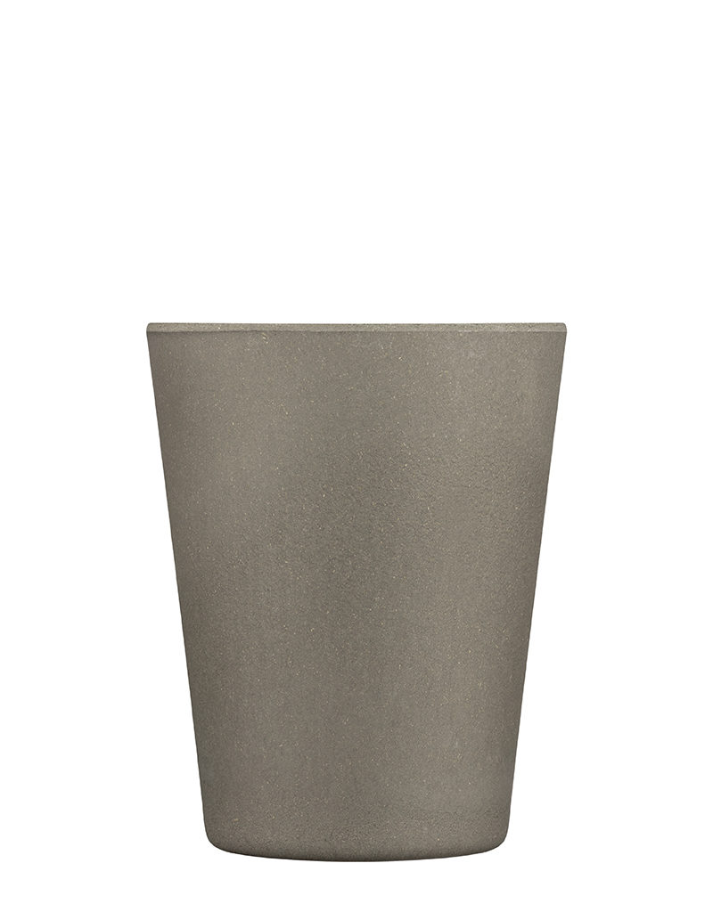 grey reusable coffee cup medium