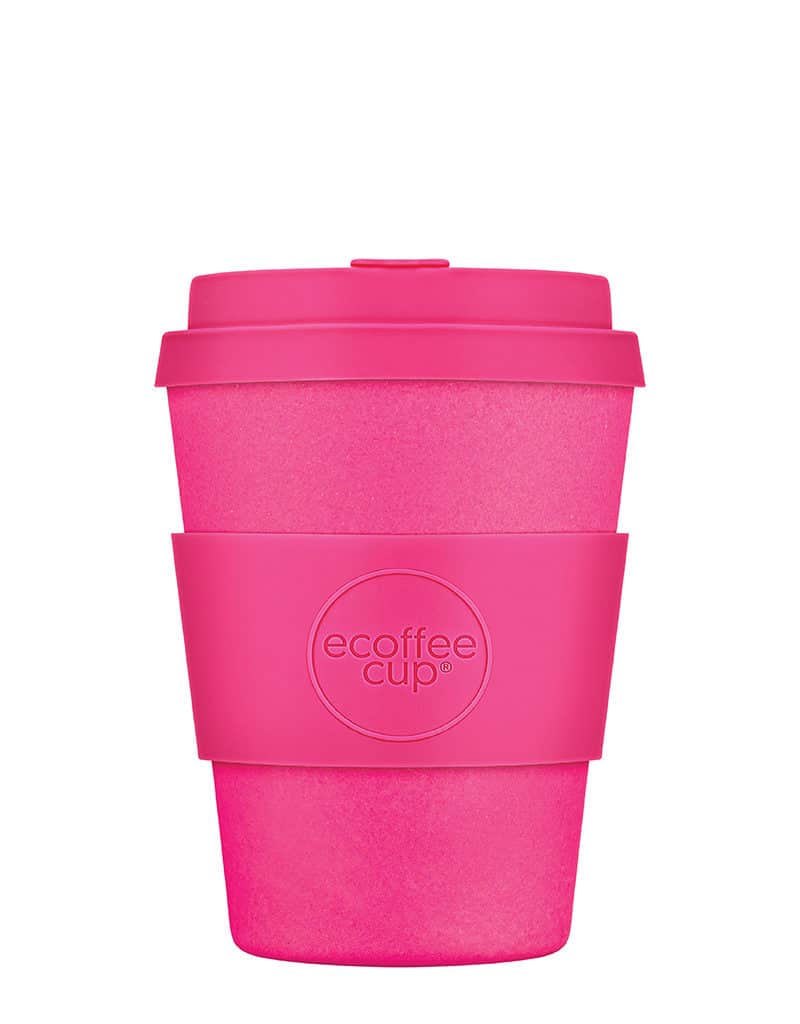 small pink reusable cups