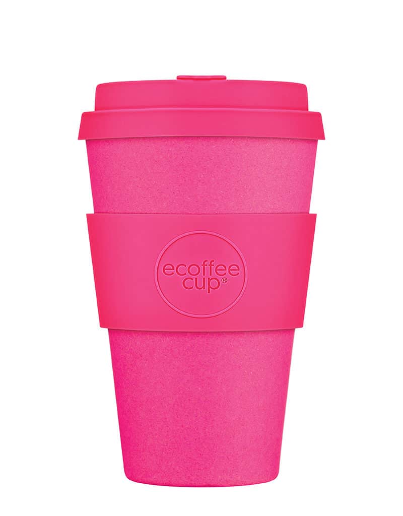medium pink reusable cups