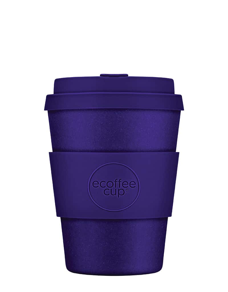 Medium purple reusable coffee cup