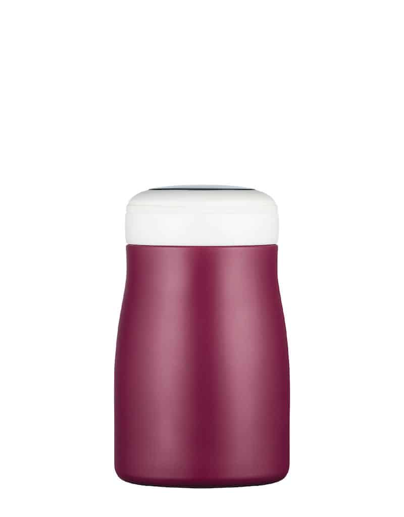 red Reusable water bottle